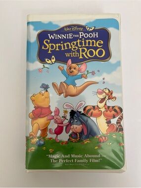 Disneys Winnie the Pooh Springtime With Roo VHS